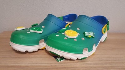 Crocs Sprite Coca-Cola All Terrain Clogs Sandals Men's Size 11 Green NO Box