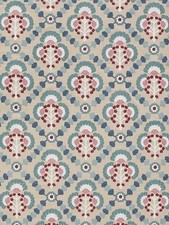 John Lewis Floral Trellis Fabric Old Rose 1.4m RRP £55m