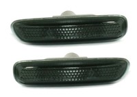 Eagle Eyes Seitenblinker Set FüR 3Er BMW E46 In Schwarz Blinker