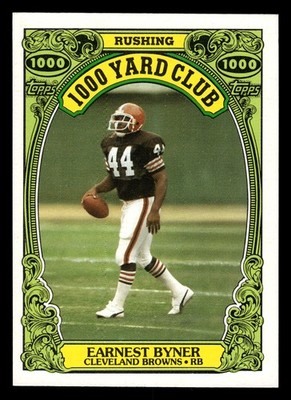 1986 Topps Earnest Byner #26 1000 YARD CLUB PACK FRESH OPENED BY ME