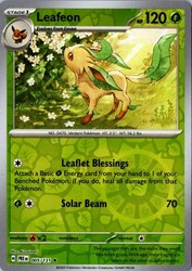 Leafeon 005/131 Prismatic Evolutions Reverse Holo