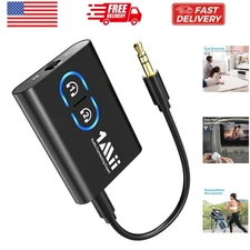 Bluetooth 5.3 Transmitter Receiver for TV to Wireless Headphones, Dual Link A...