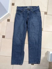 Levi's Men's Signature Blue Jeans, Measures 32x29, Relaxed Fit