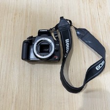 Canon EOS Digital Rebel XT DSLR Camera Blk Body Only  UNTESTED  No Charger Buy As