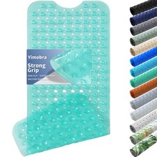 Yimobra Non Slip Bathtub Mat 40 x 16 40" x 16" Rectangular , Clear Green