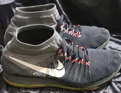 Nike Zoom All Out Flyknit \'Black White Volt\' Shoes 844134-002 Men’s 10.5 Nike Zoom All Out Flyknit  main image 2