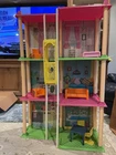 1974 Barbie Townhouse In Box With All Accessories Elevator Vintage Mattel