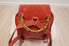 Gucci Bamboo Backpack Red Bags & Handbags for Women for sale 