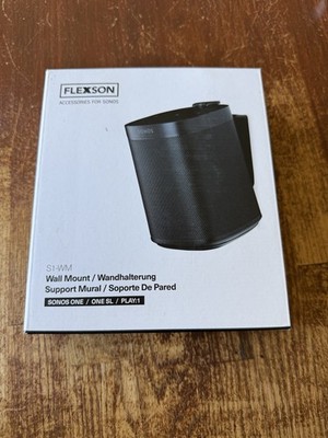   Wandhalterung Schwarz Für Sonos One /one Sl / Play:1 S1-wmx2 Flexson