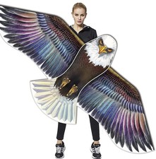 HONBO Eagle Kites for Adults and Kids,Easy to Fly Beach 73", Bald