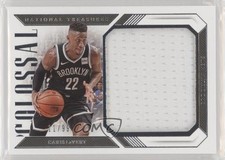 2018 Panini National Treasures Colossal Materials 11/99 Caris LeVert #CLM-CL eq1