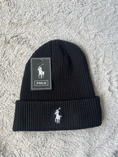 Polo Ralph Lauren Black Beanie with Tags