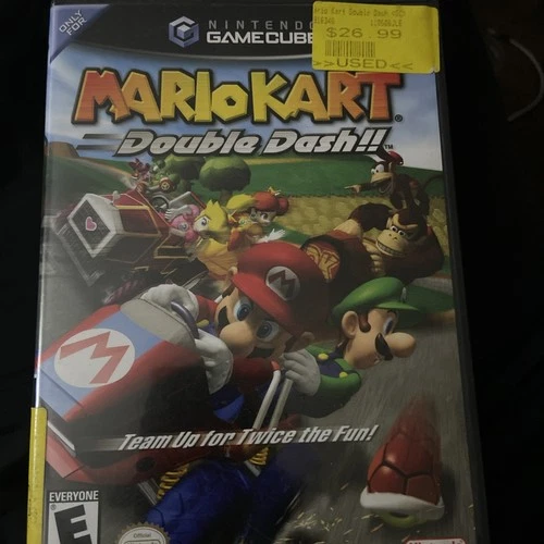 Mario Kart Double Dash Nintendo GameCube 2003 Case And Manual Only ~ NO GAME