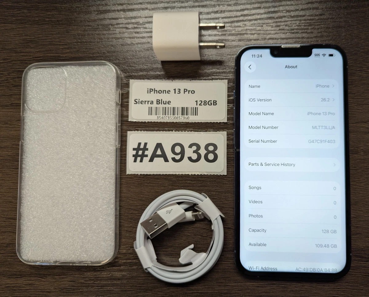 Apple iPhone 13 Pro Blue 128GB Unlocked for Sale - Shop New & Used