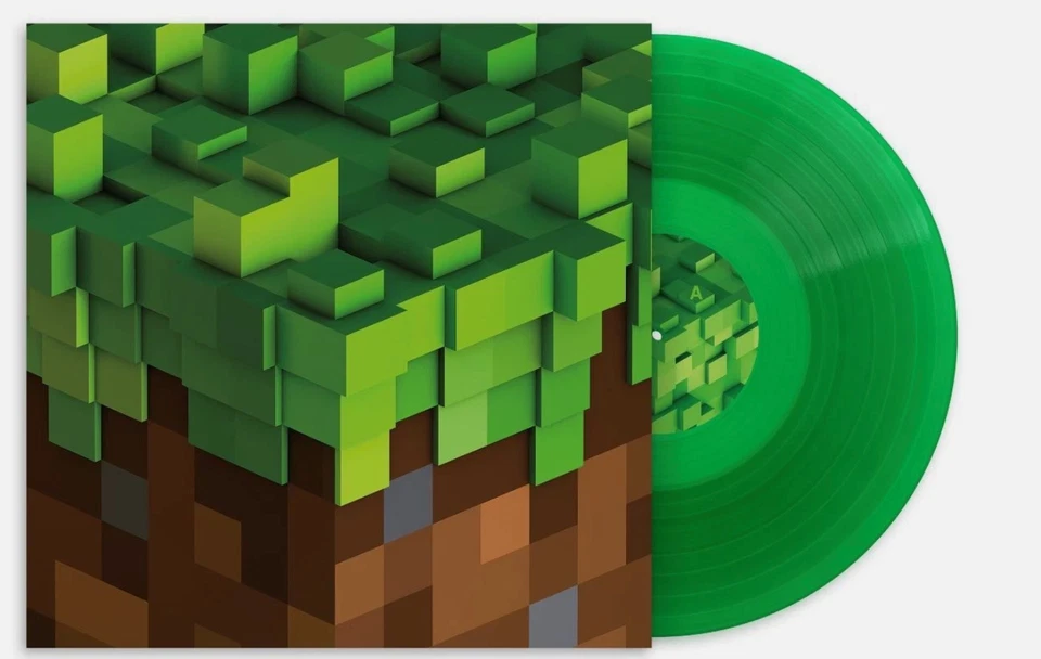 Minecraft Volume Alpha - C418 Green Vinyl LP - New and Sealed - Image 1 of 1