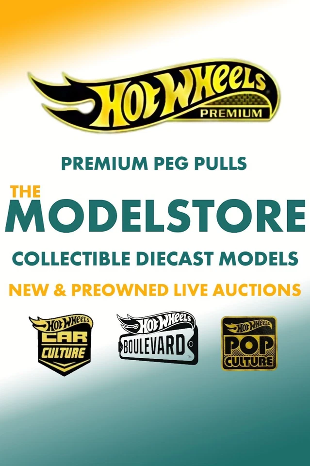 PREMIUM PEG PULLS - HOT WHEELS PREMIUM CLEARANCE