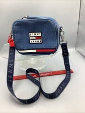 Tommy Hilfiger Borsa a tracolla unisex per pranzo/cosmetici/trasporto/conservazione con logo,