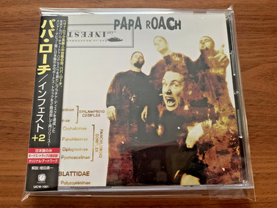 Papa Roach   Infest 2000 Japan Press PROMO CD OBI w/Bonus UICW-1001