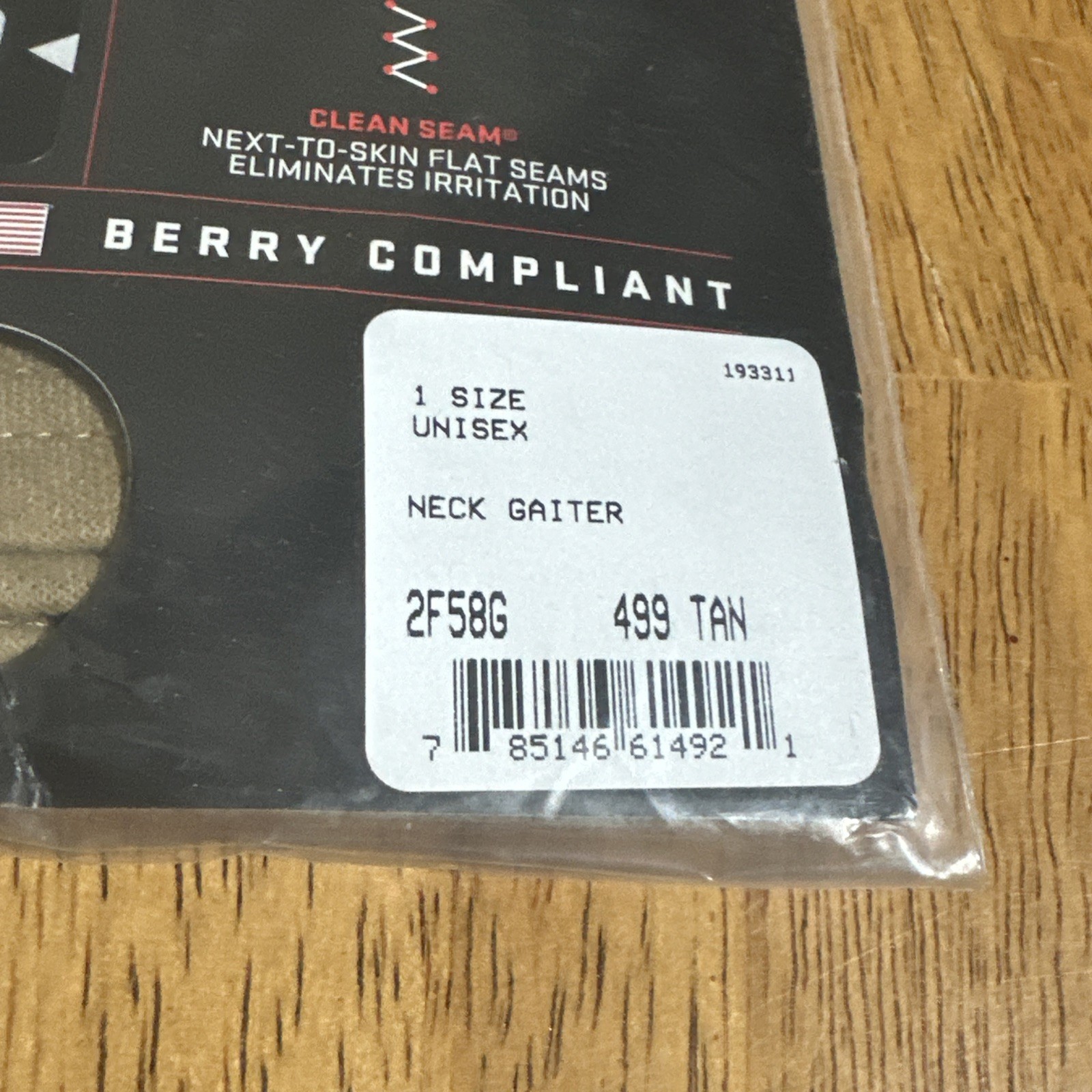 XGO Lightweight FR Flame Resistant Multi-Use Neck Gaiter Tan 499 New