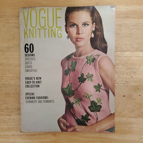 Vogue Knitting Magazine Spring Summer 1967 Vintage Designs Evening Fashions - Imagen 1 de 18