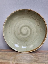 Steelite Craft Green Bowl Coupe England 10" 11310569