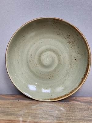 STEELITE INTERNATIONAL Steelite Craft Green Bowl Coupe England 10" 11310569