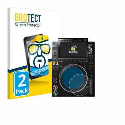 2x Pioneer CDJ 3000 (Kreis) Displayschutzfolie Transparent