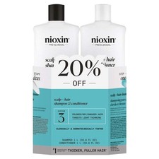 Nioxin System 3 Cleanser & Scalp Therapy Lite...