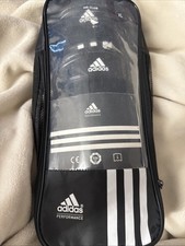 Adidas Adult XL Adi Lite Shin Guards Adjustable Straps- Black White New