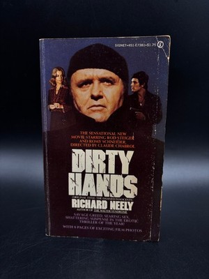 Richard Neely DIRTY HANDS aka The Damned Innocents vintage 1976 Movie Tie In