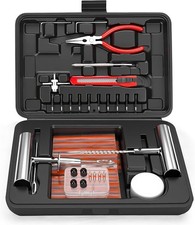 Heavy Duty Tire Repair Kit - 70pcs Tire Plug Tools Universal Automotive Repair
