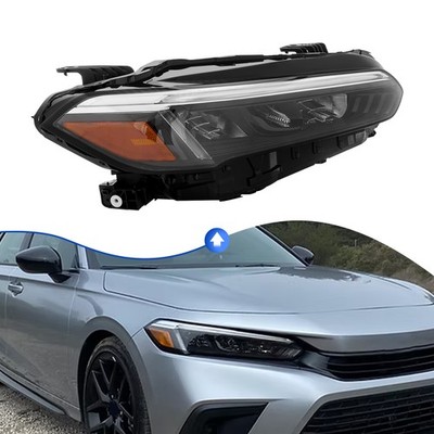 For 2022-2025 Honda Civic Full LED Headlight Assembly Headlamp Passenger Side RH