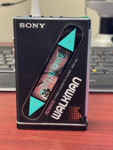Vintage Sony WM-102 Walkman Cassette Player Working Japan