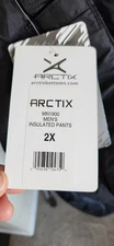 Arctix Mens Essential Snow Pants Black XXL Ski Snowmobile New With Tags