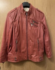 Giacca vera pelle donna taglia 44 vera pelle giacca biker stile vintage