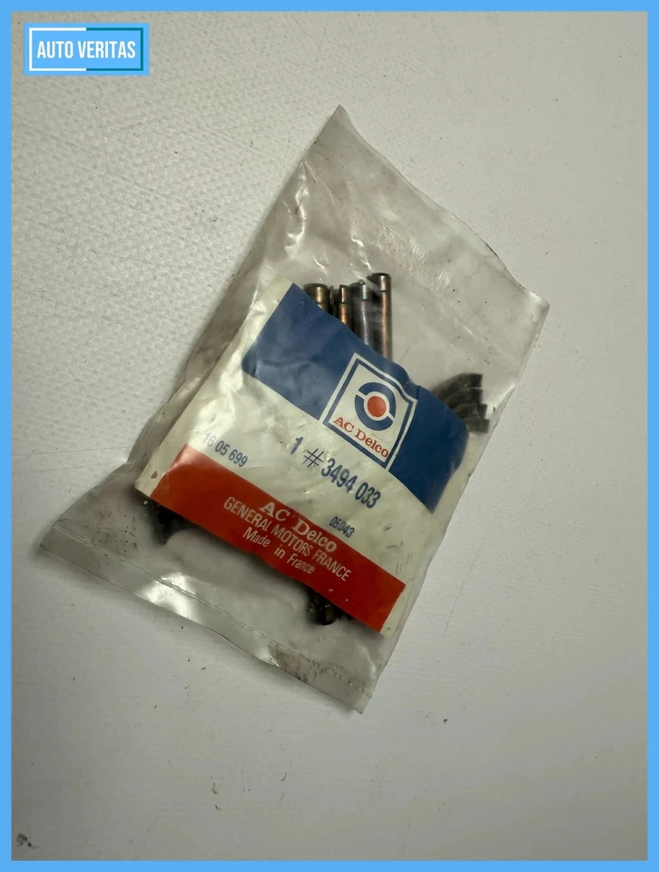 Original AC Delco Opel etc. Accessories set, disc brake lining front 3494033 - Image 3 of 4