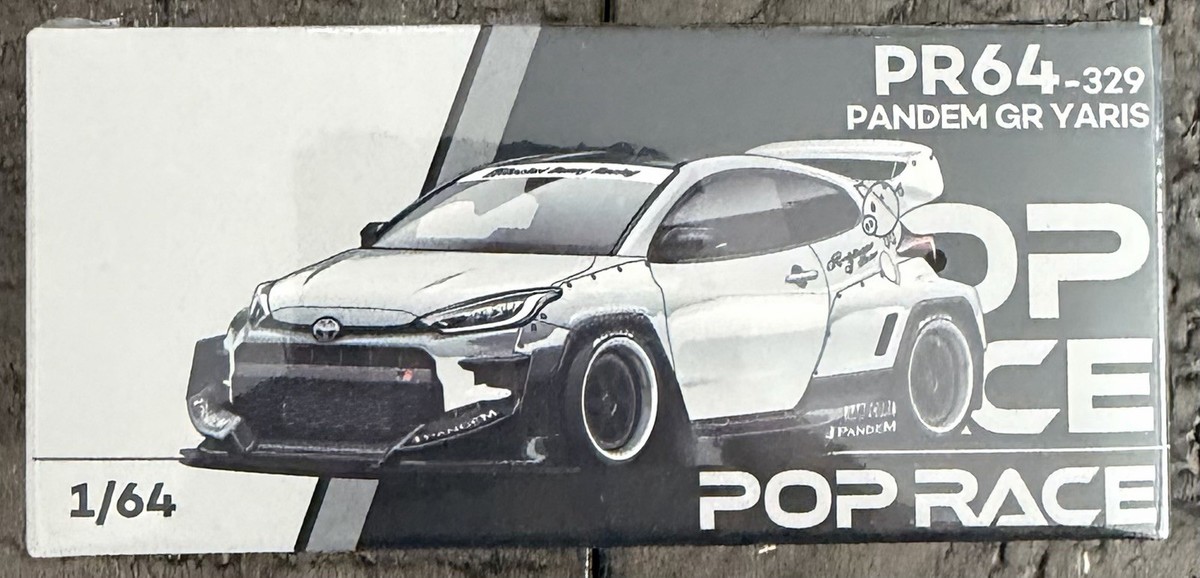 Pop Race Pandem GR Yaris PR64-329 Raw Rocket Bunny Racing Sealed