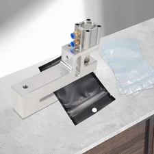 Round Hole Pneumatic Puncher Plastic PP Bag Punching Machine 120 times/min