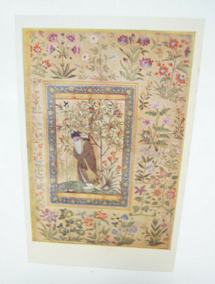 Portrait of An Aged Mulia Farrukh Mughal Museum I.S. 14 I.M. 10-1925 Postcard