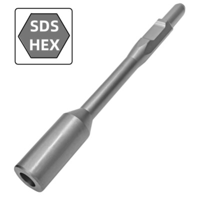 SDS-Hex Professional Erdnageleintreiber zum Einstecken von Tiefenerder 400xØ50mm