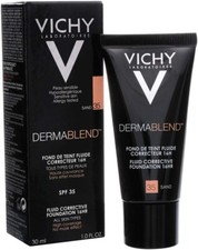 Image of VICHY Dermablend Fluid Corrective Foundation 35 Sand (SPF 28) - 30ml