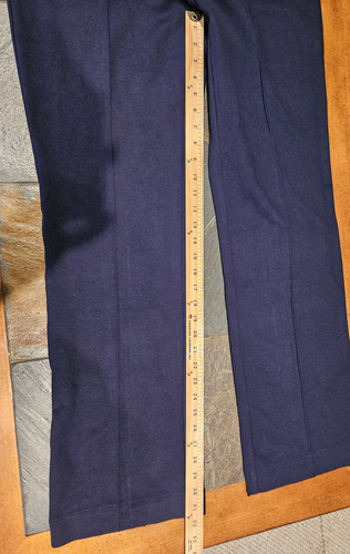 NWT Style & Co Womens Pants Blue 16 Tummy Control Heavy Material Career Work - Picture 8 of 9