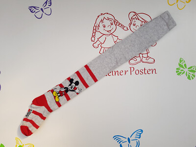 Strumpfhose Kinderstrumpfhose Mickey Mouse + Pluto 1 Paar Größe 110/116 122/128