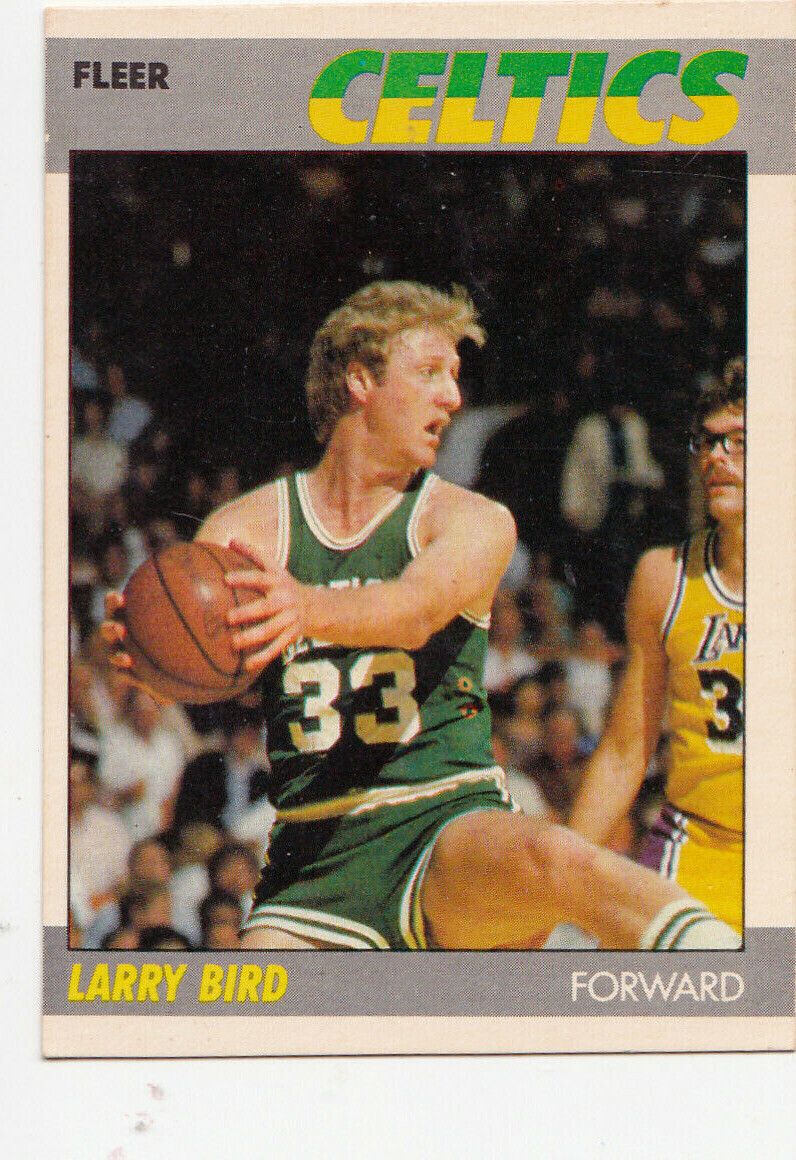 Larry Bird 1987 Fleer #11 nm+