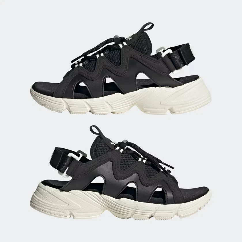 Sandali Adidas donna Astir nero bianco UK11 EU46