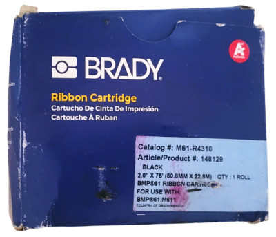 Brady M61-R4310 Black 148129 2.0