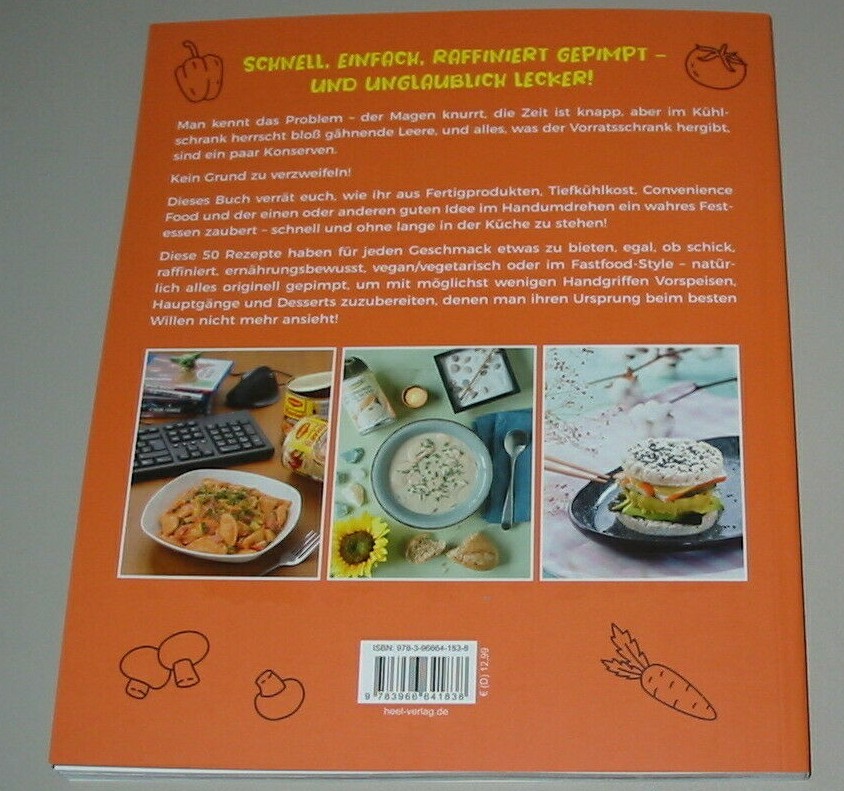 Thumbnail - Pimp My Fertiggericht - Schnelle Rezepte Für Kochmuffel Kochbuch Buch