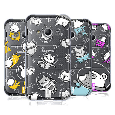HEAD CASE DESIGNS SPACE ANIMALS SOFT GEL CASE FOR SAMSUNG PHONES 4