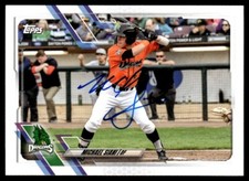 2021 Topps Pro Debut Michael Siani RC Auto St. Louis Cardinals #PD-144 Signed