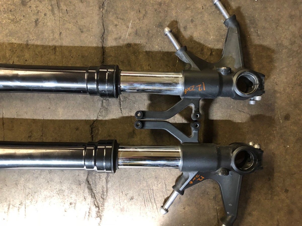 Kawasaki zx6r ninja 09 10 11 12 zx6 forks front suspension